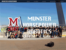 Tablet Screenshot of munsterhorsepower.com